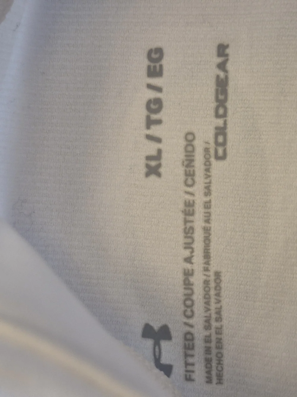 Under Armour lightweight white